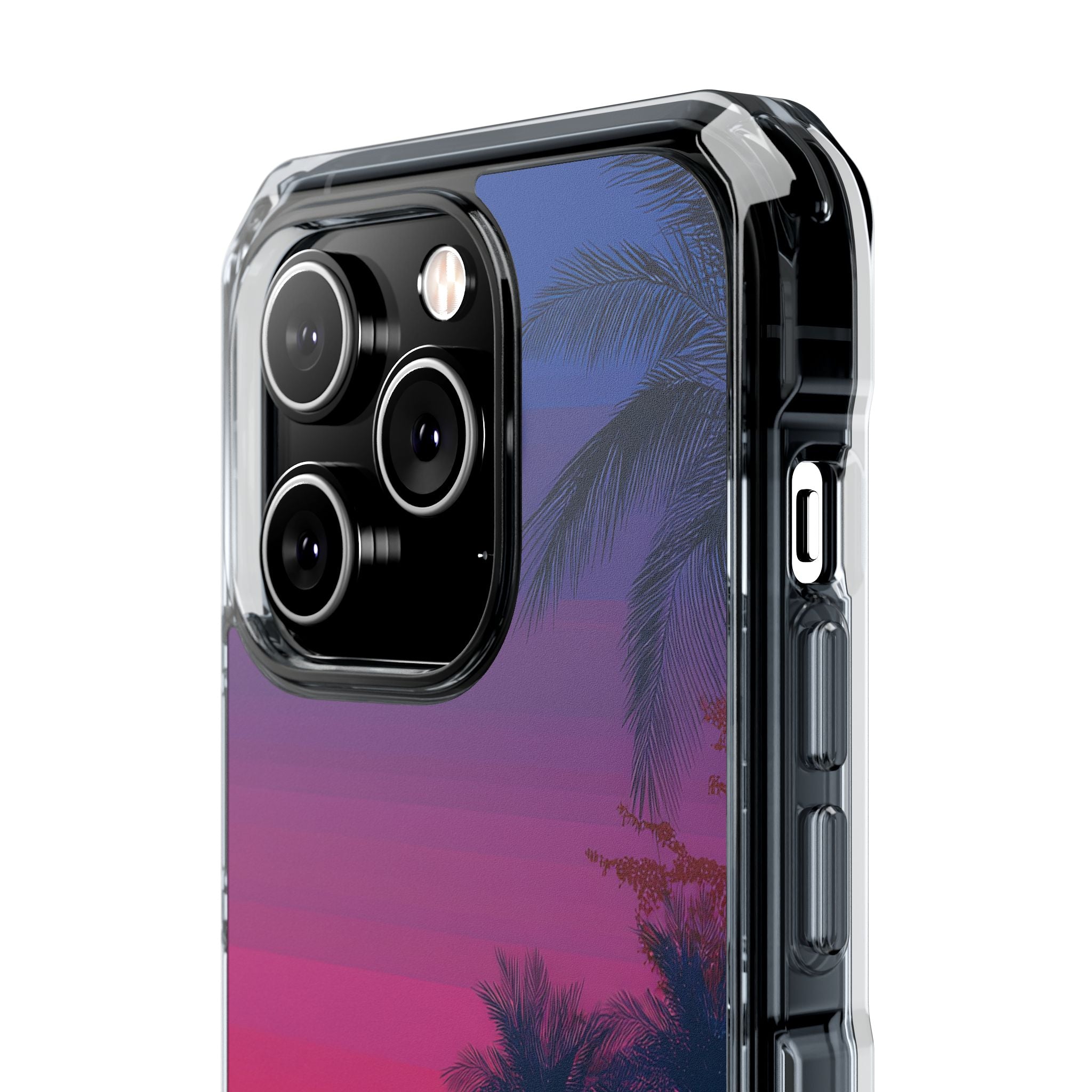 Neon Horizon Palms · Impact Phone Case for iPhone · Magsafe