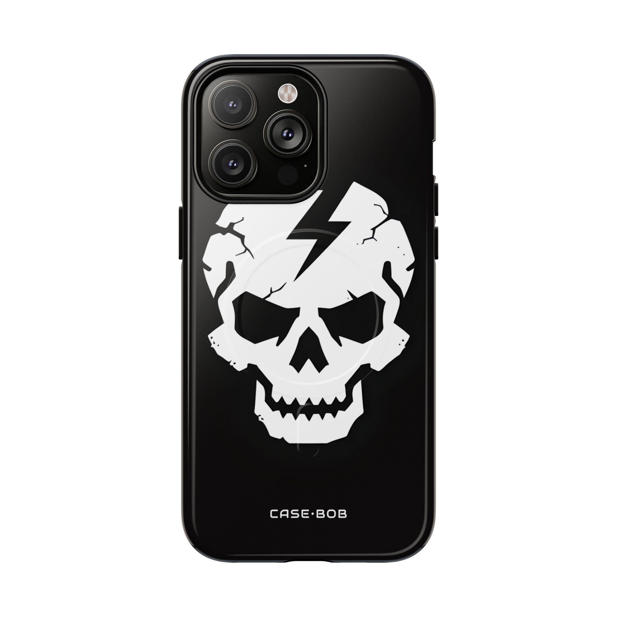 Lightning Skull iPhone 14 Pro Max - Kova+ suojakotelo
