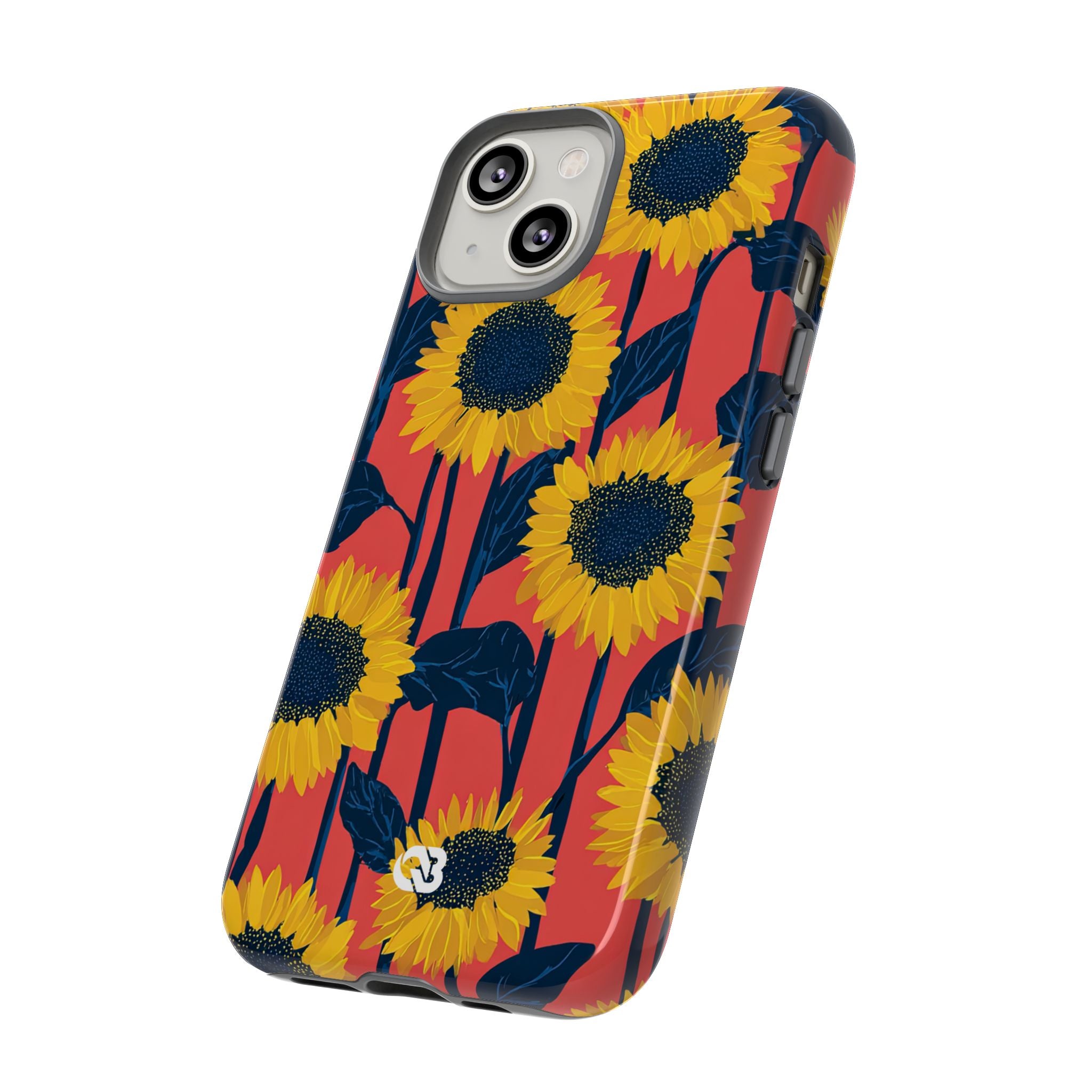 Solar Navy Bloom · Tough Phone Case for iPhone