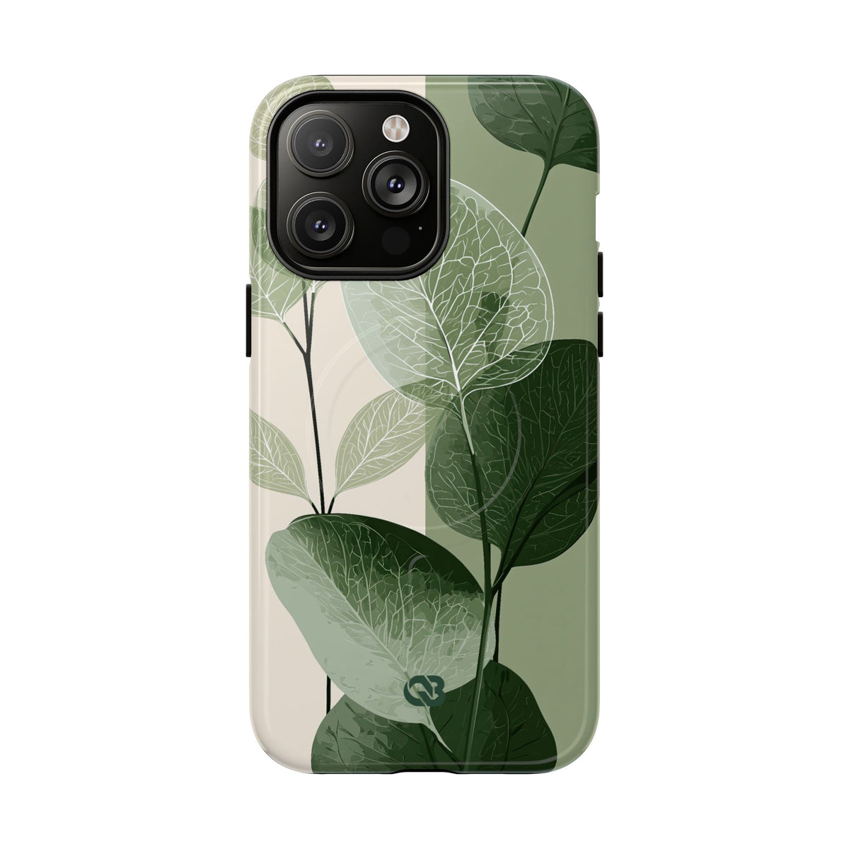 Layered Eucalyptus Study · Tough 2.0 Magnetic Phone Case for iPhone · Green
