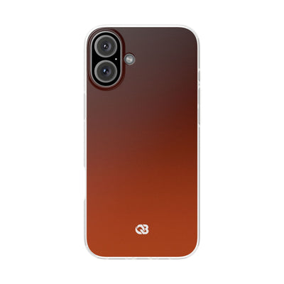 Burnt Amber Spectrum · Lite Phone Case for iPhone ·  Orange
