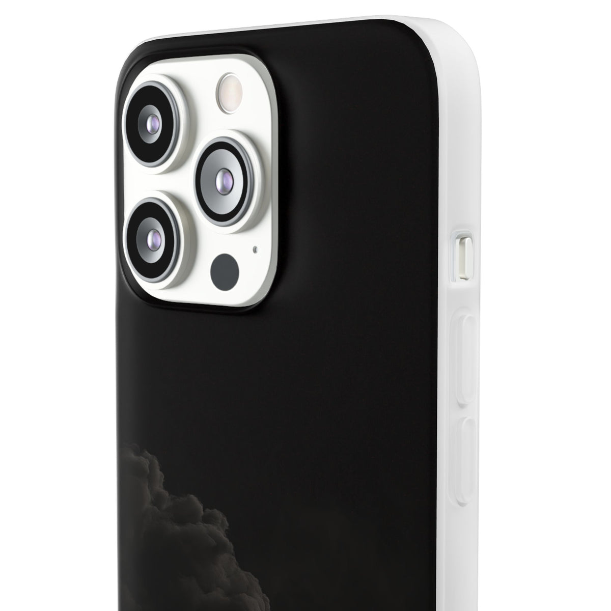 Crimson Fog Void · Lite Phone Case for iPhone ·  Black