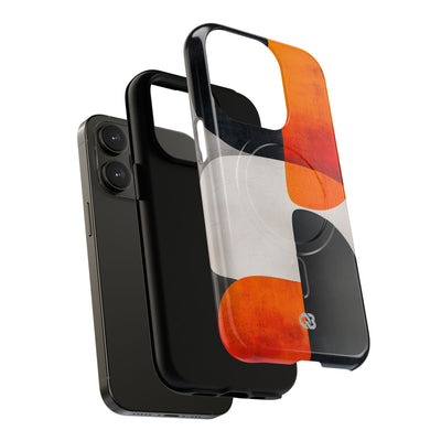 Burnt Amber Flow · Tough+ Phone Case for iPhone · Magsafe