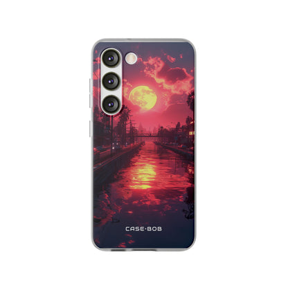 Leuchtendes Mondlicht Samsung S23 Case - Soft