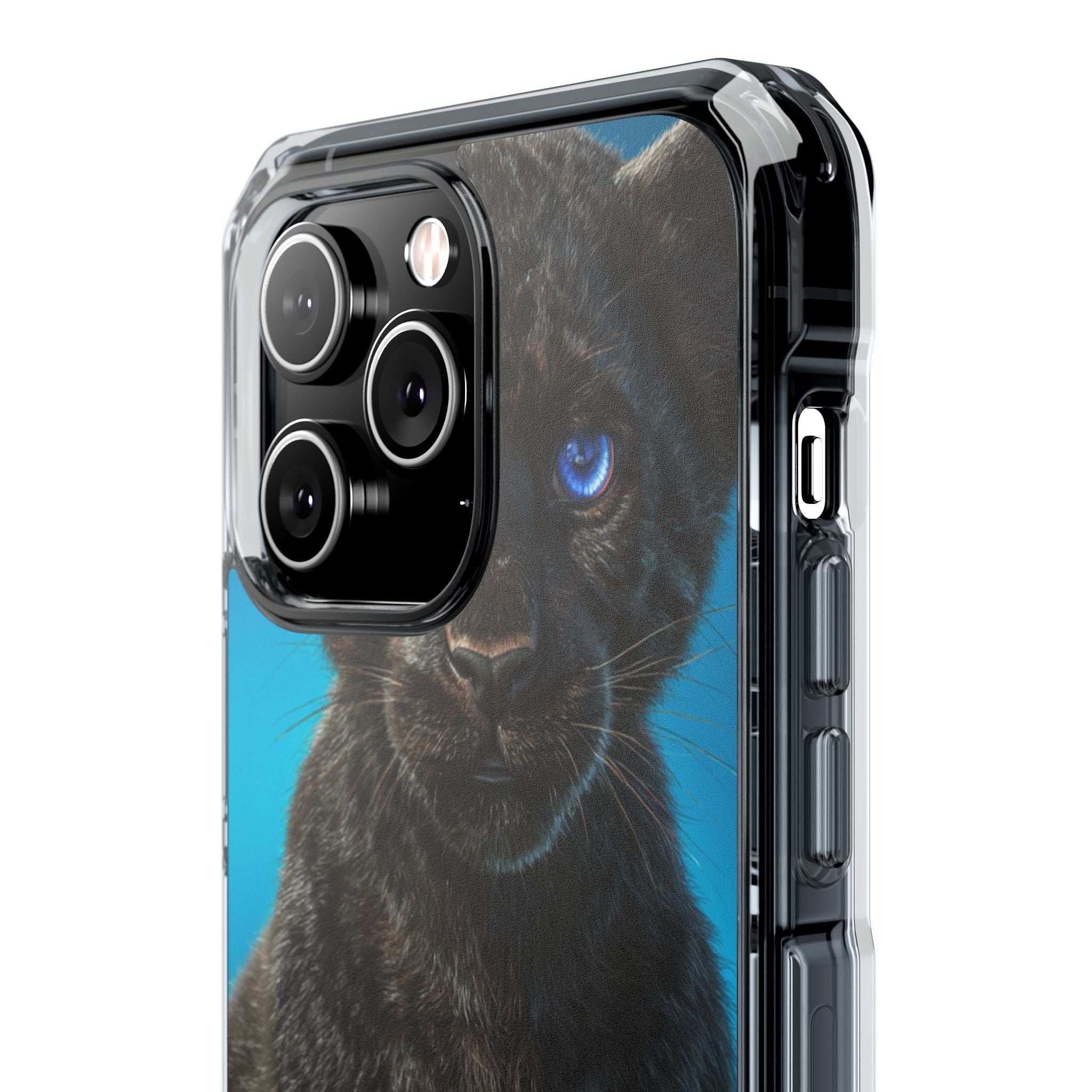 Sapphire Gaze Panther · Impact Phone Cover for iPhone · Magsafe