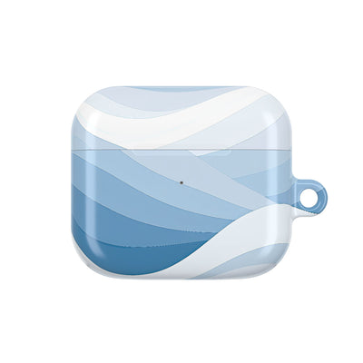 Glacial Contour · Hard Case for AirPods & AirPods Pro · Blue