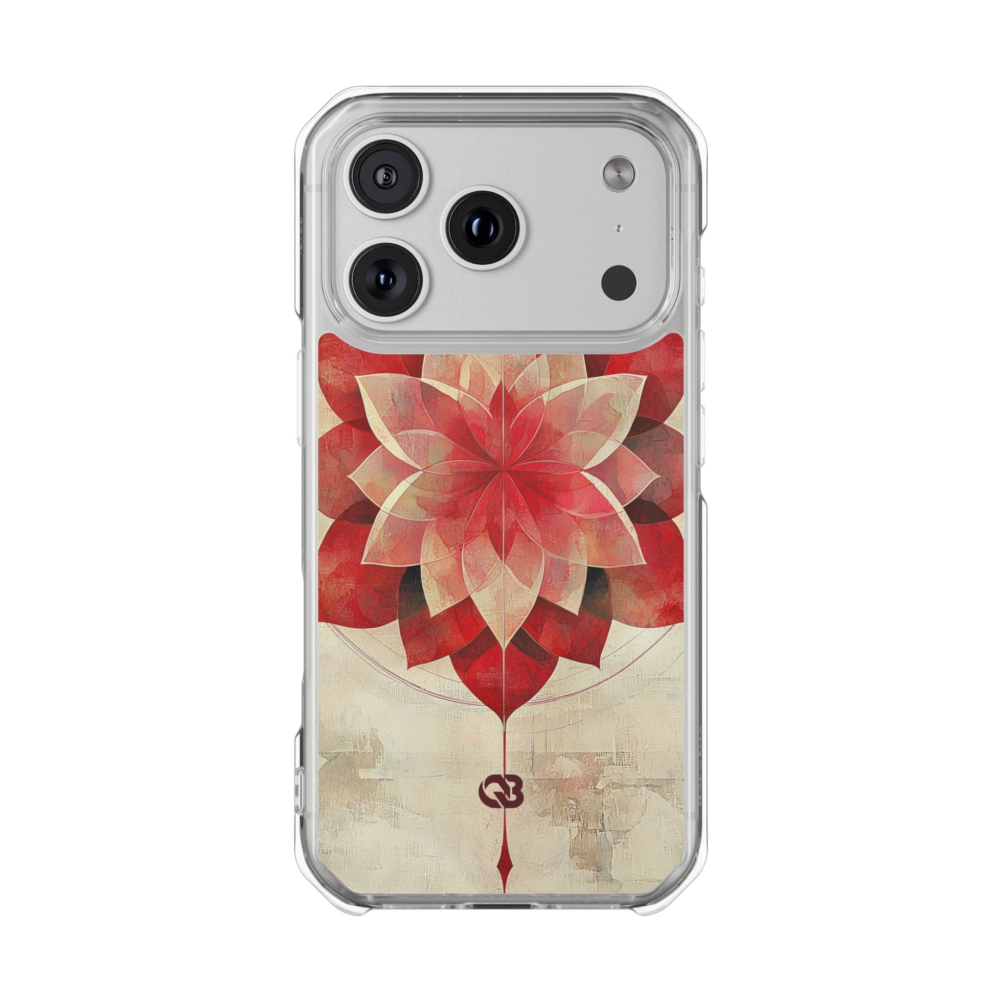 Crimson Petal Peak · Impact Phone Case for iPhone · Magsafe
