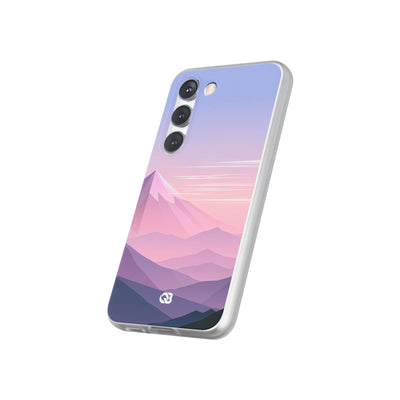 Purple Lite Phone Case for Samsung - Lavender Alpine Dawn