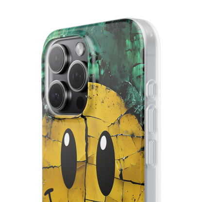 Zerbrochener Smiley iPhone 15 Pro Max Case - Soft