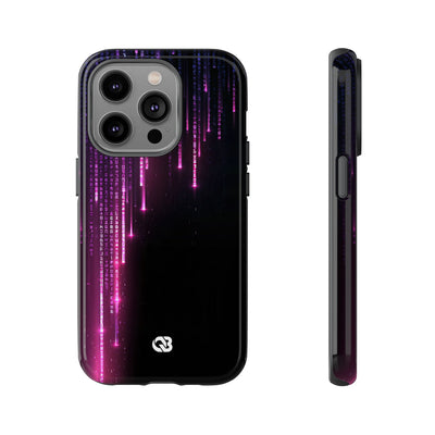 Binary Cascade · Tough Phone Case for iPhone · Black