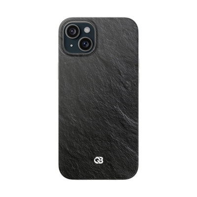 Black Lite Phone Case for iPhone - Raw Obsidian Slate