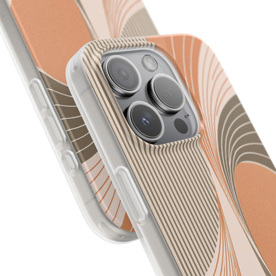 Orange Lite Phone Case for iPhone - Desert Arc Horizon