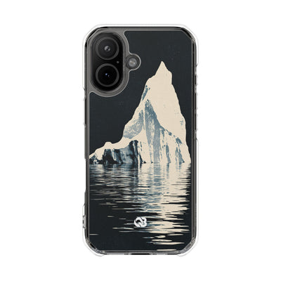 Blue Impact MagSafe Phone Case for iPhone - Frozen Navy Monolith