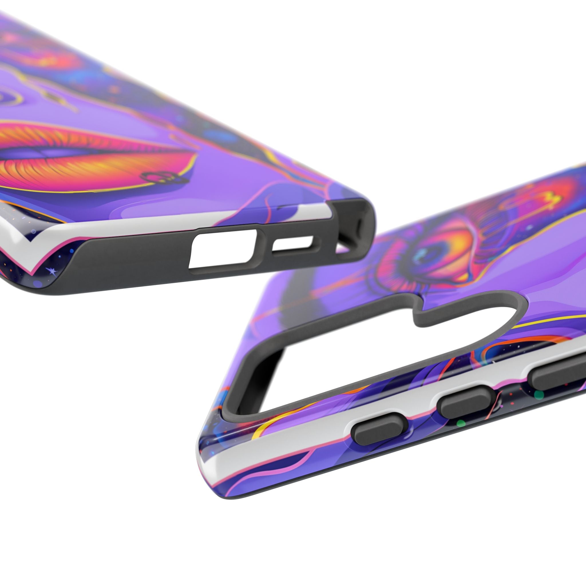 Violet Cosmic Gaze · Tough Custodia per Samsung