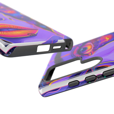 Violet Cosmic Gaze · Tough Custodia per Samsung