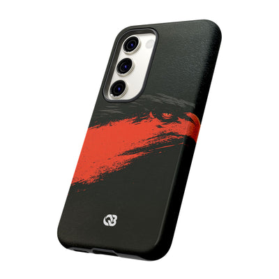 Crimson Raptor Noir · Tough Phone Case for Samsung · Black