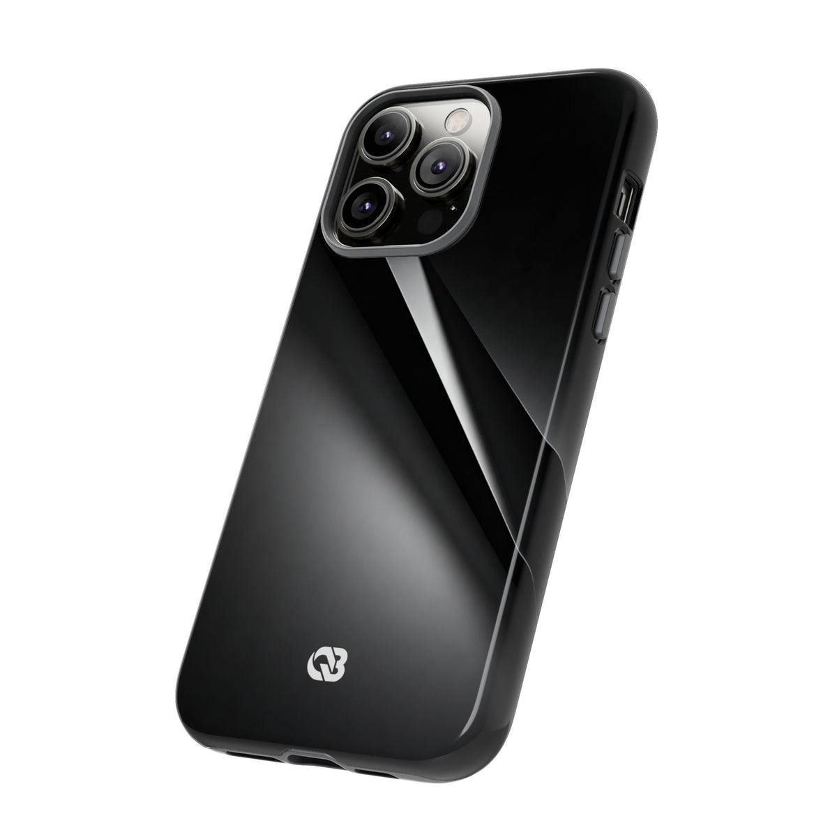 Obsidian Ridge · Tough Phone Case for iPhone · Black