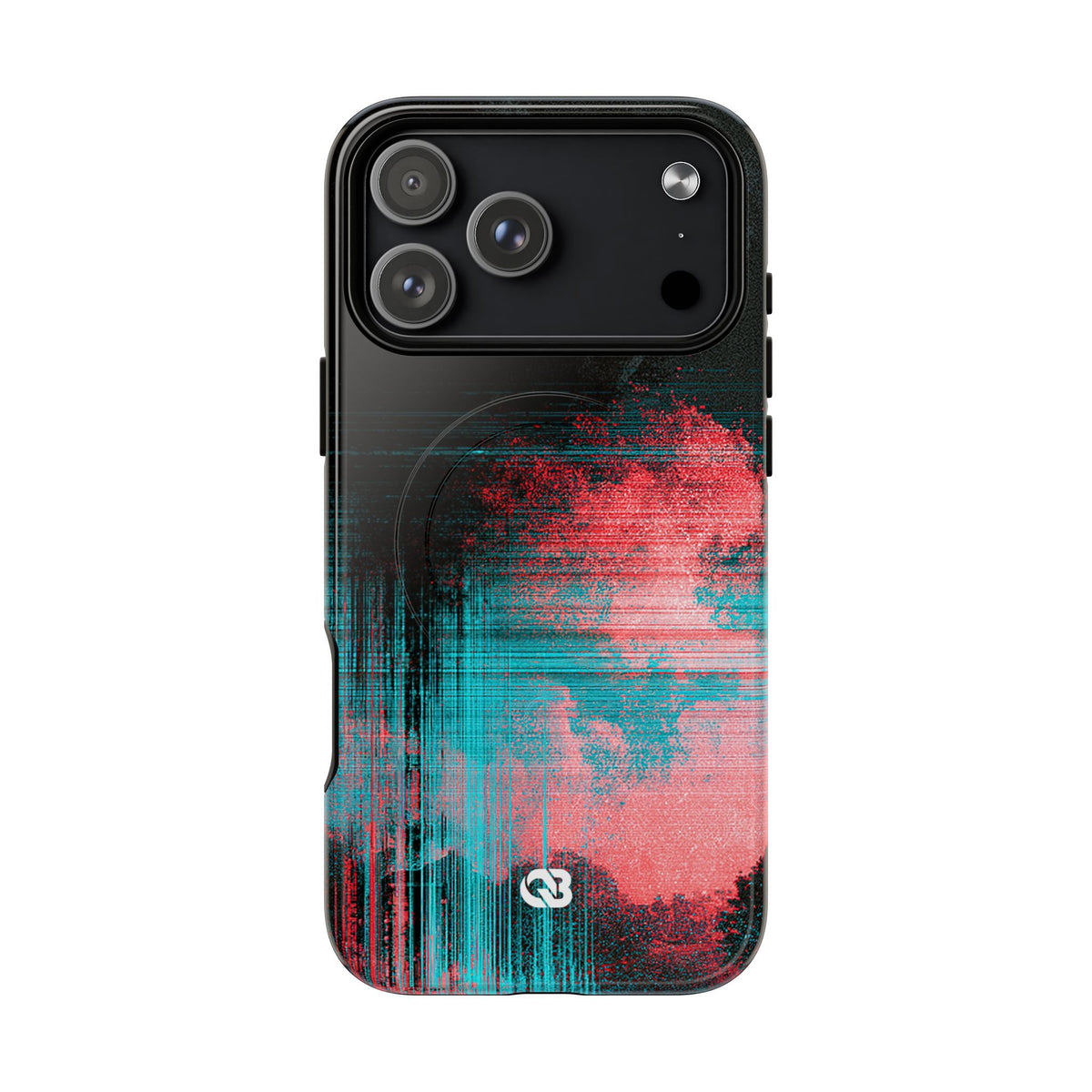 Digital Signal Drift · Tough 2.0 Magnetic Phone Case for iPhone · Black