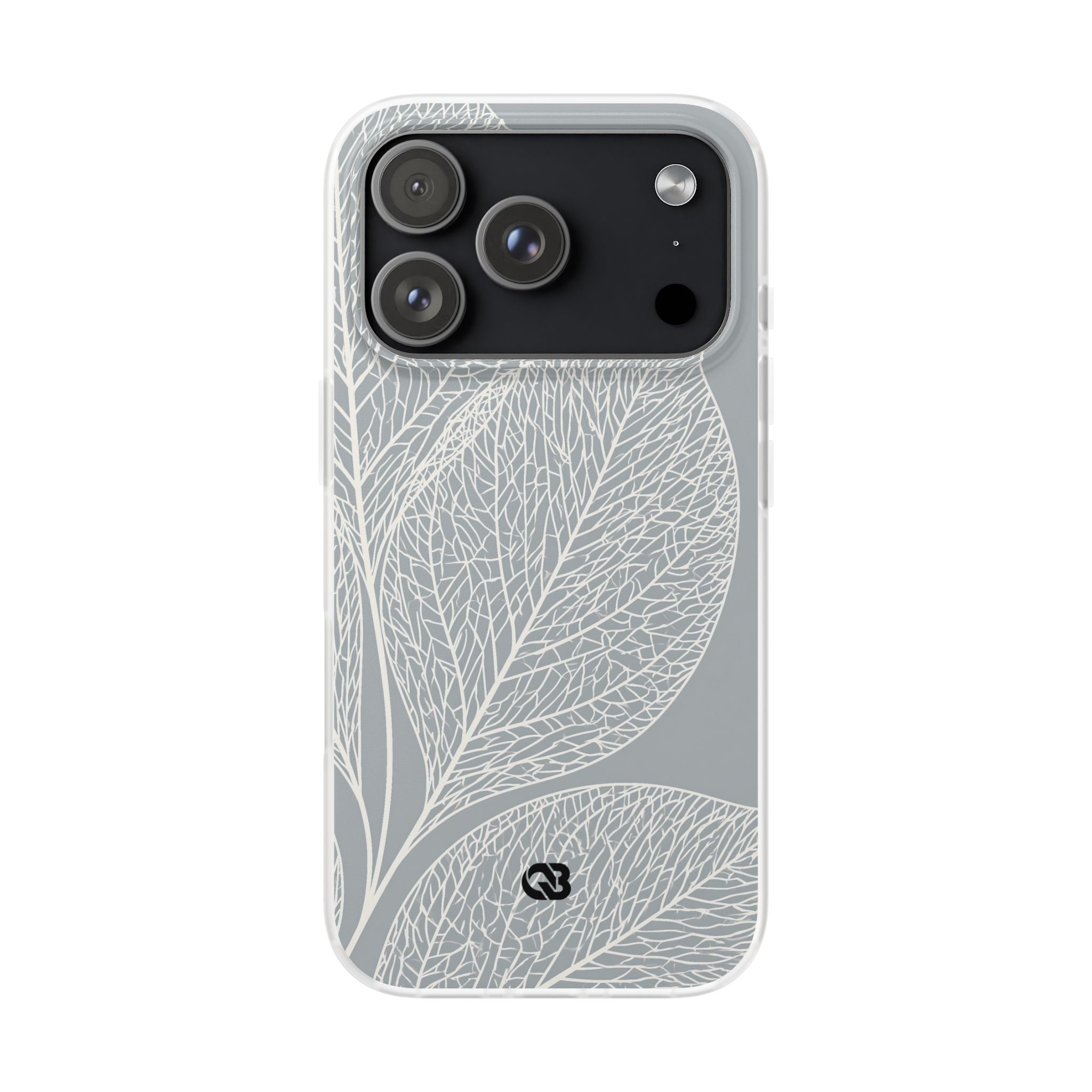 Grey Lite Phone Case for iPhone - Frosted Ash Veins