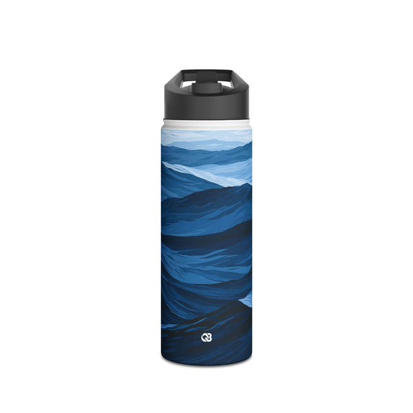 Azure Ridge Horizon · Insulated Water Bottle · Blue