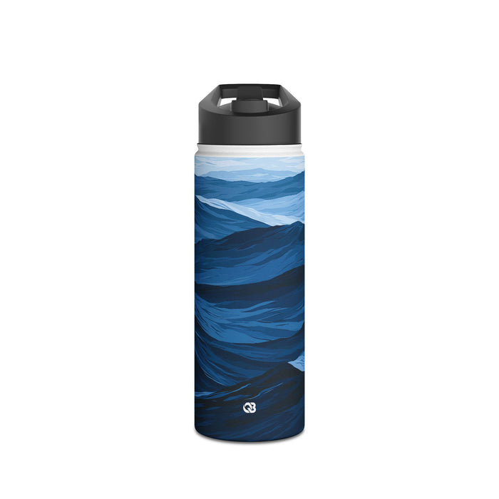Azure Ridge Horizon · Insulated Water Bottle · Blue