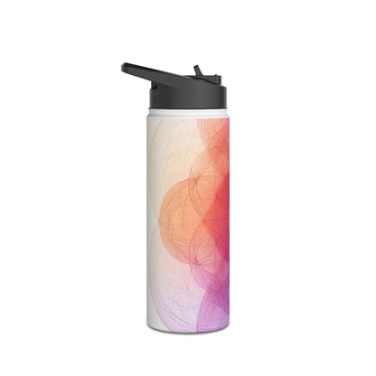 Flower Glow - Stainless Steel Water Bottle