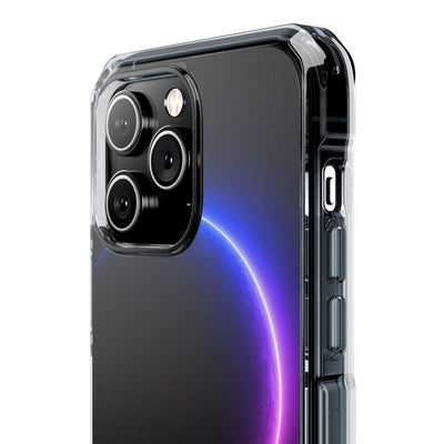 Luminous Eclipse · Clear Impact Magnetic Phone Case for iPhone · Black