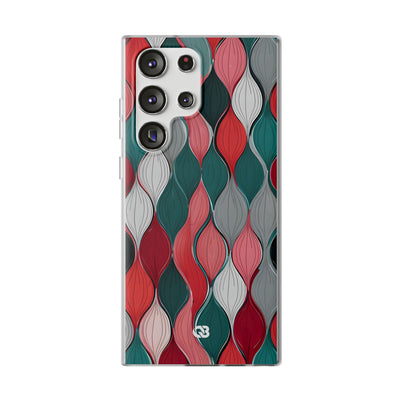 Slate Rose Ripple · Soft Phone Case for Samsung