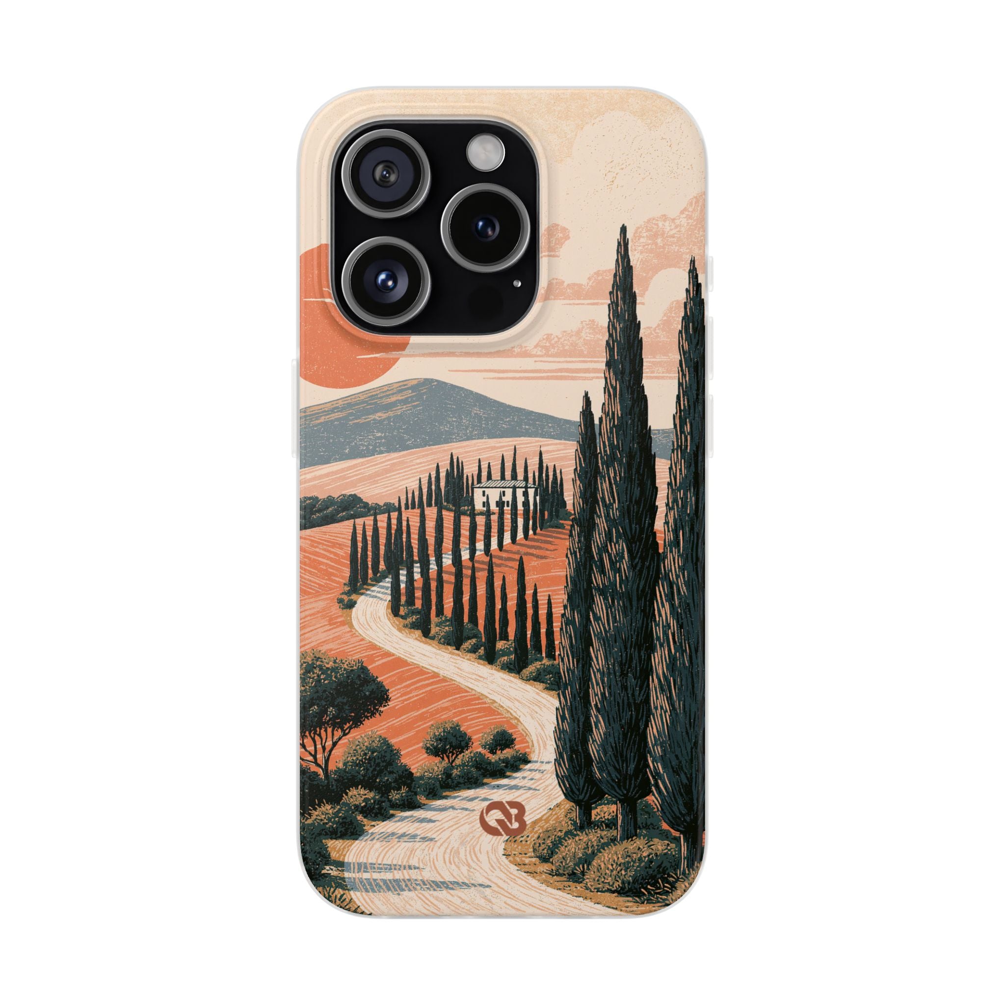 Orange Lite Phone Case for iPhone - Terracotta Ridge Trail