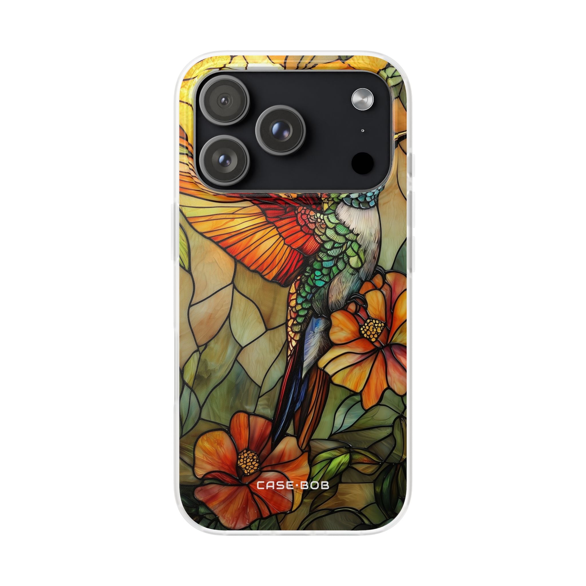 Hummingbird Radiance iPhone 17 Pro Case - Soft - CASE•BOB