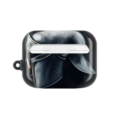 Zilveren Spartan - AirPods Case