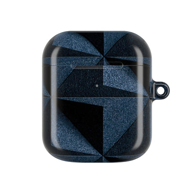 Faceted Slate · Hard Case for AirPods & AirPods Pro · Blue