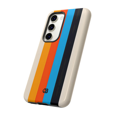 Retro Racing Stripes · Tough Custodia per Samsung