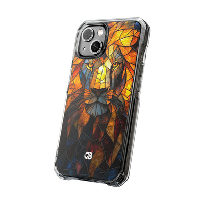 Amber Glass Lion · Impact Phone Case for iPhone · Magsafe