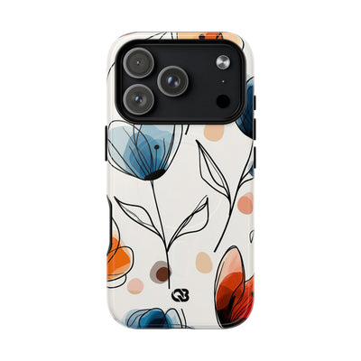 Ink Watercolor Tulips · Tough+ Phone Case for iPhone · Magsafe
