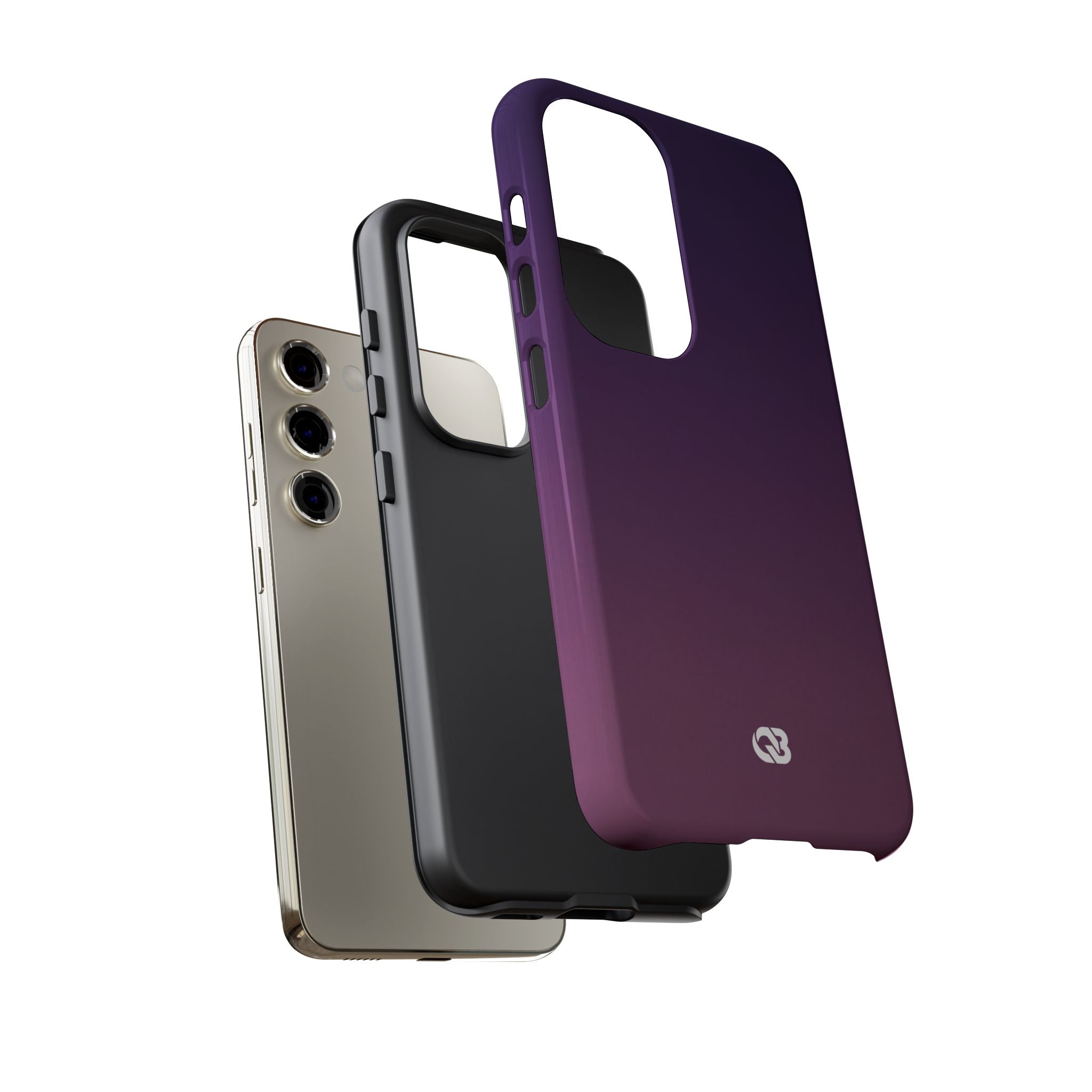 Purple Tough Phone Case for Samsung - Nocturnal Plum Fade