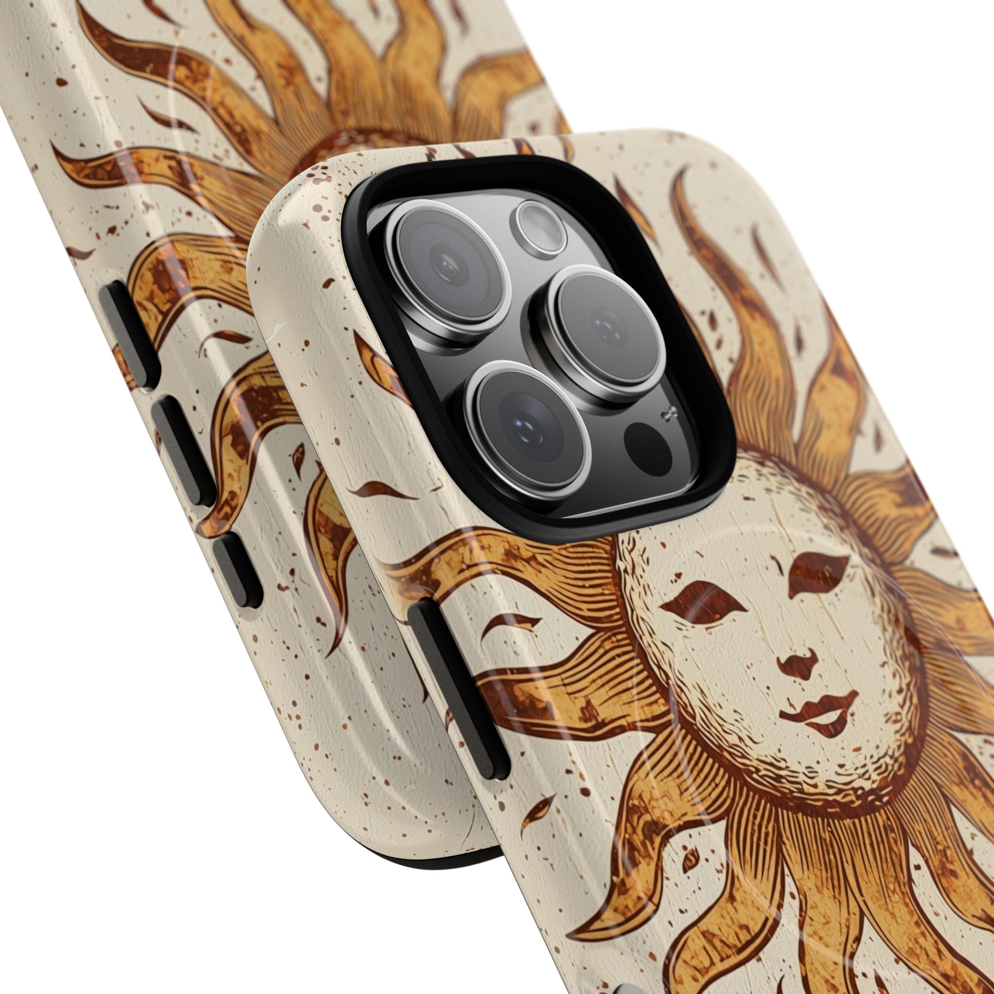 Rustic Solar Mask · Tough+ Phone Case for iPhone · Magsafe