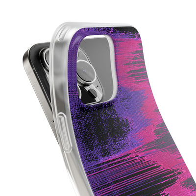 Neon Signal Shift · Lite Phone Case for iPhone ·  Purple