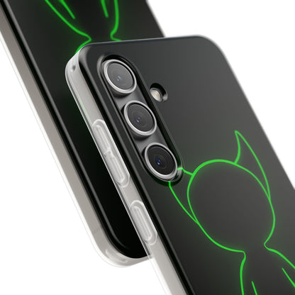 Neon Horned Glow Samsung S24 Case - Soft