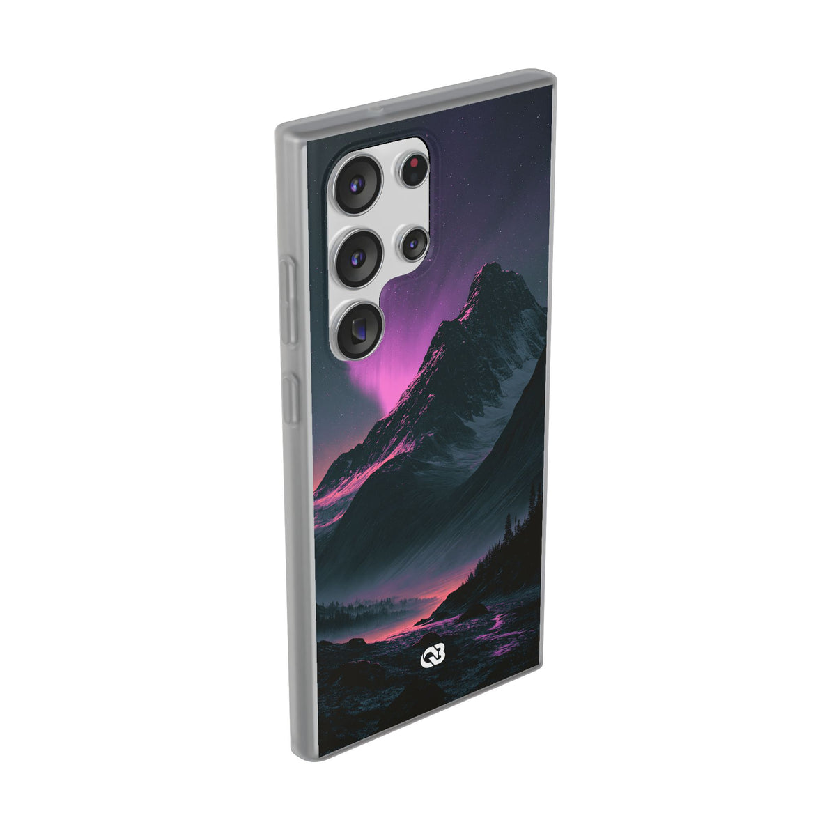 Arctic Aurora Summit · Lite Phone Case for Samsung · Black
