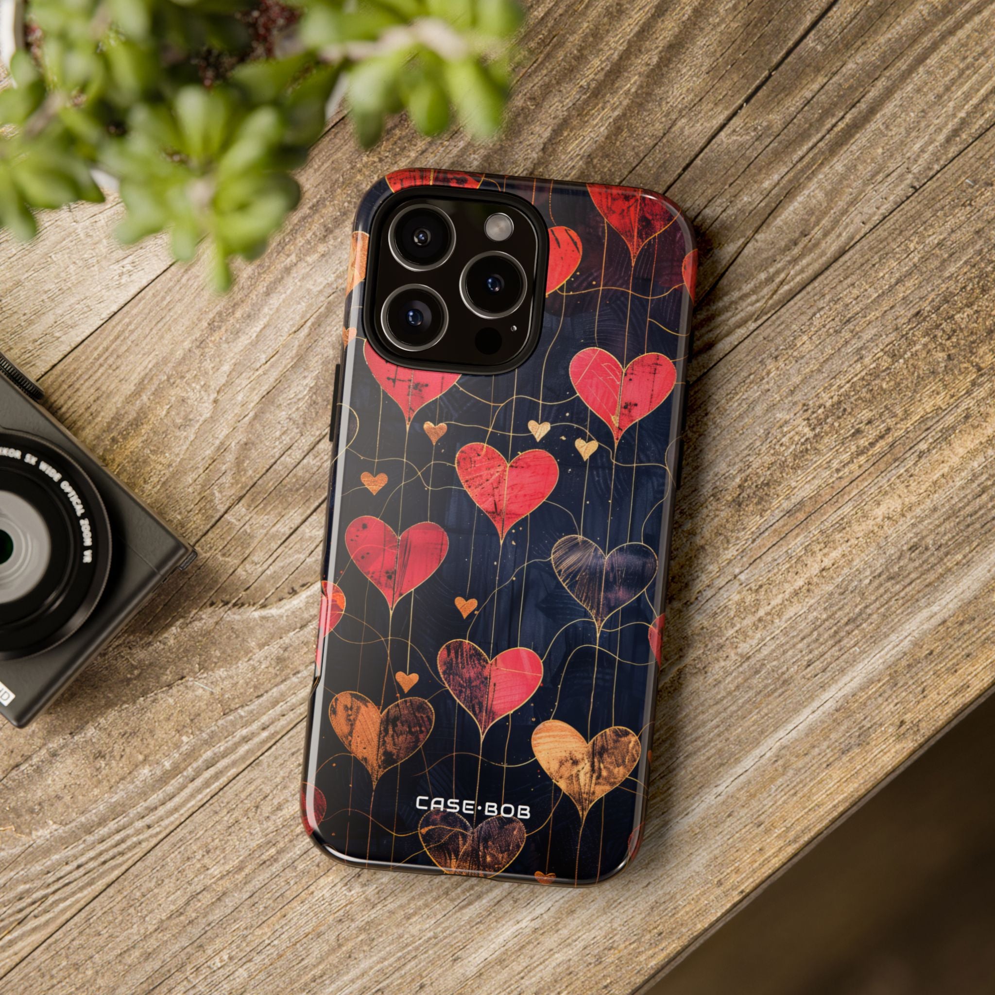 Golden Hearts Network iPhone 16 Pro Max Case - Tough