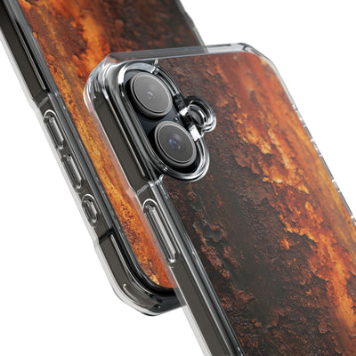 Orange Impact MagSafe Phone Case for iPhone - Oxidized Iron Crust