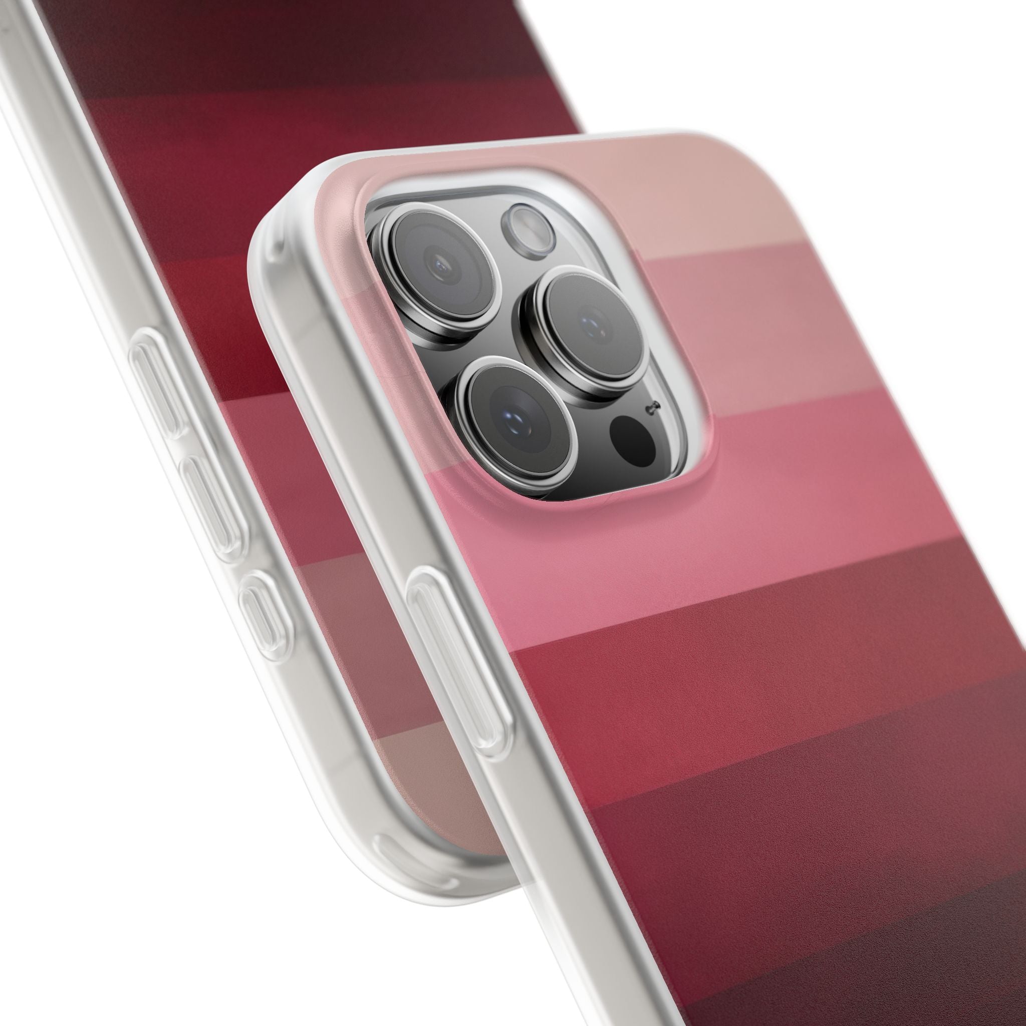 Pink Bands iPhone 16 Pro Max Case - Soft