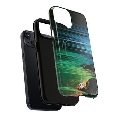 Digital Shoreline Drift · Tough 2.0 Magnetic Phone Case for iPhone · Teal