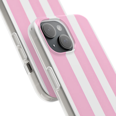Soft Pink Stripe · Soft Phone Case for iPhone