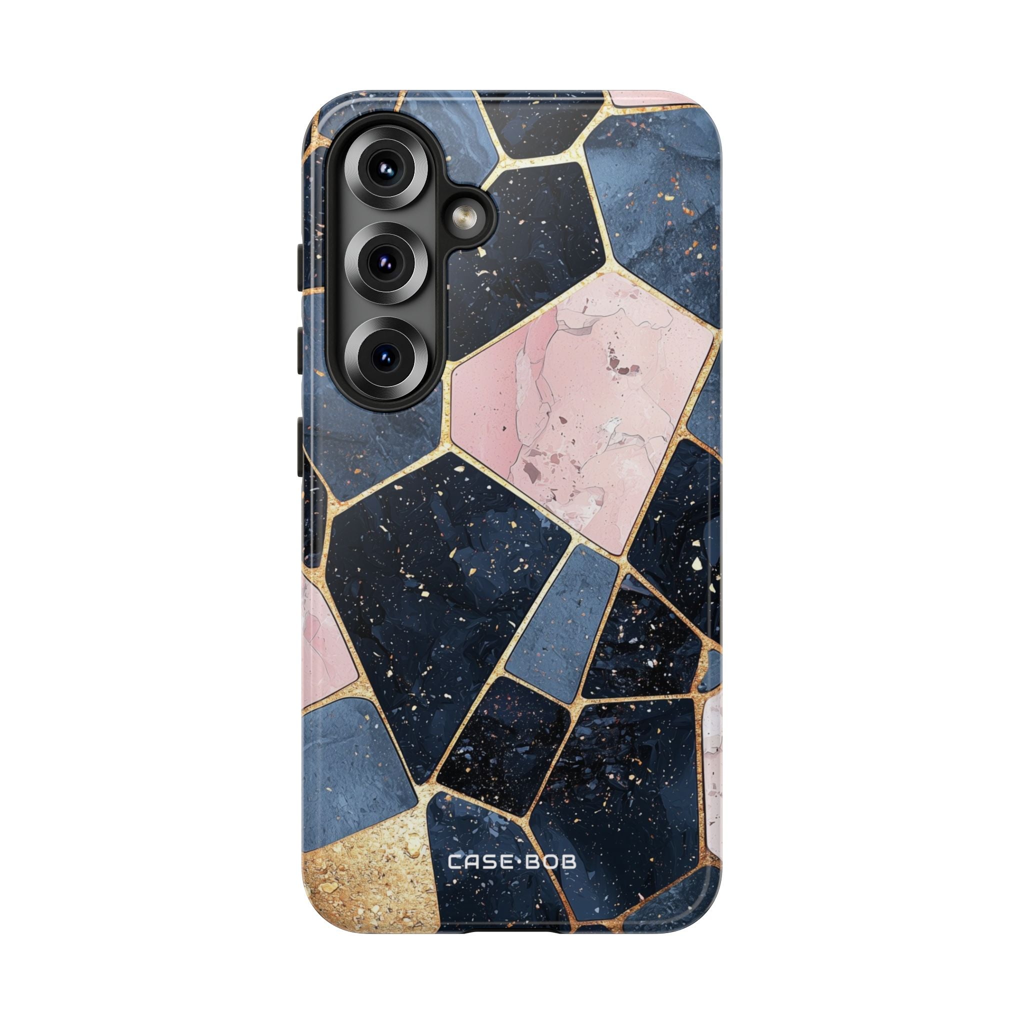 Golden Mosaic Samsung S25 Case - Tough