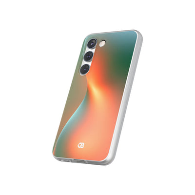 Radiant Contour · Lite Phone Case for Samsung · Orange