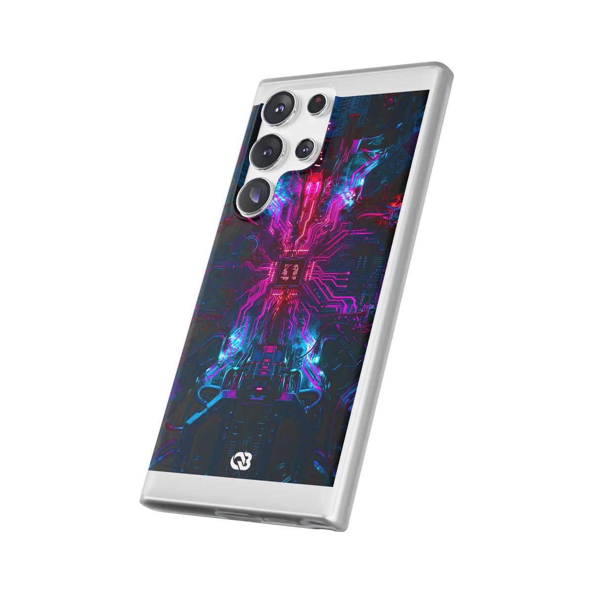 Neural Circuit Core · Lite Phone Case for Samsung · Black