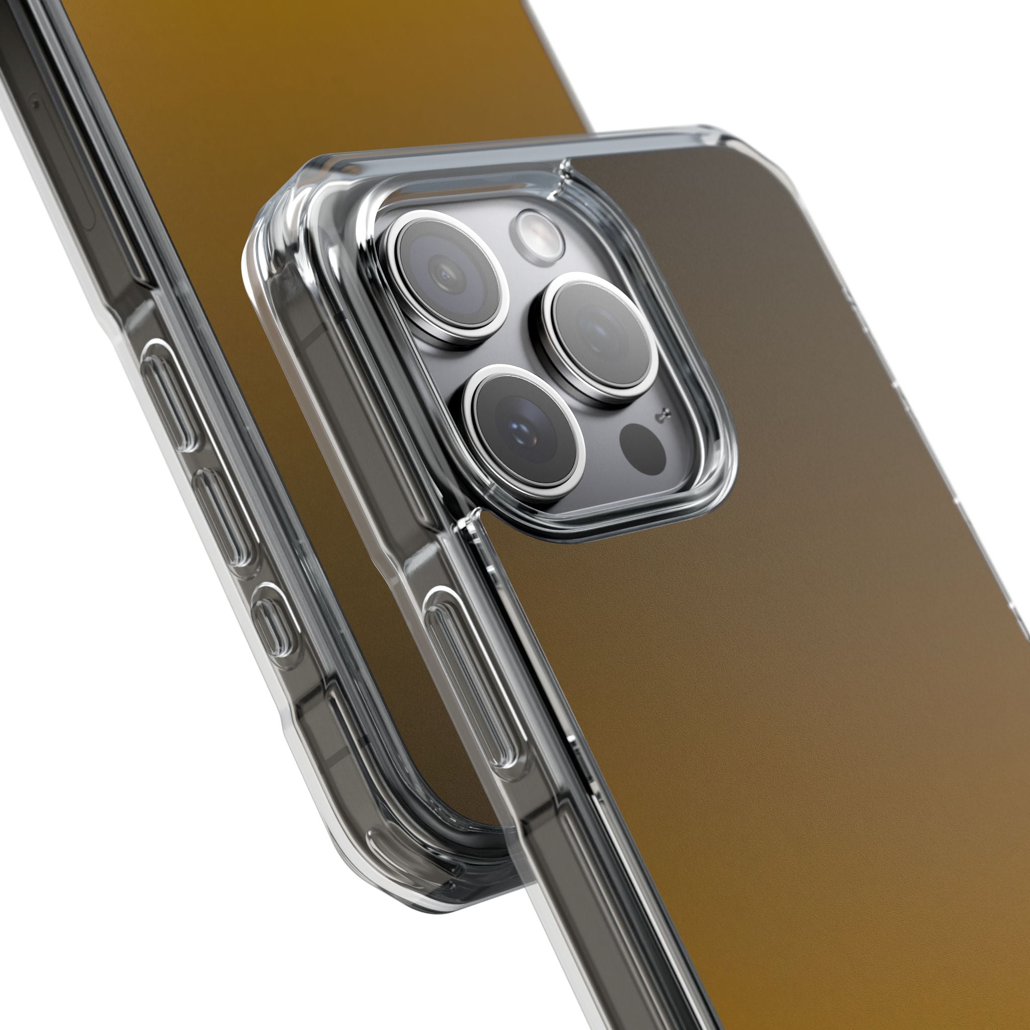 Gold Impact MagSafe Phone Case for iPhone - Scorched Gold Haze