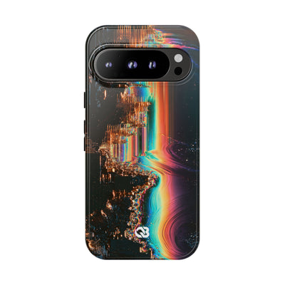 Prismatic Circuit · Tough Phone Case for Pixel ·  Black